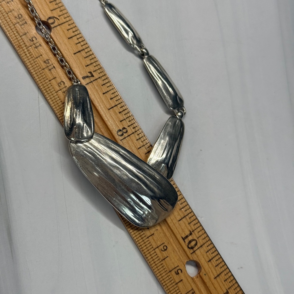 Silpada Highlands Necklace Sterling Silver Modernist Statement - Picture 7 of 8